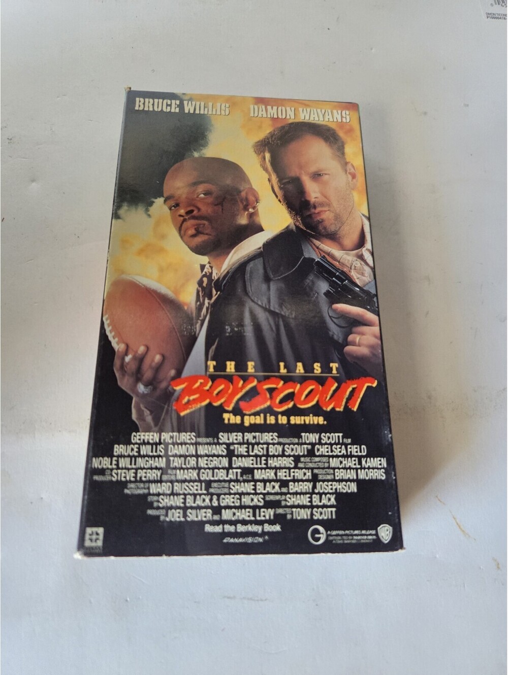 The Last Boy Scout (VHS, 1992) Bruce Willis, Damon Wayans Tested